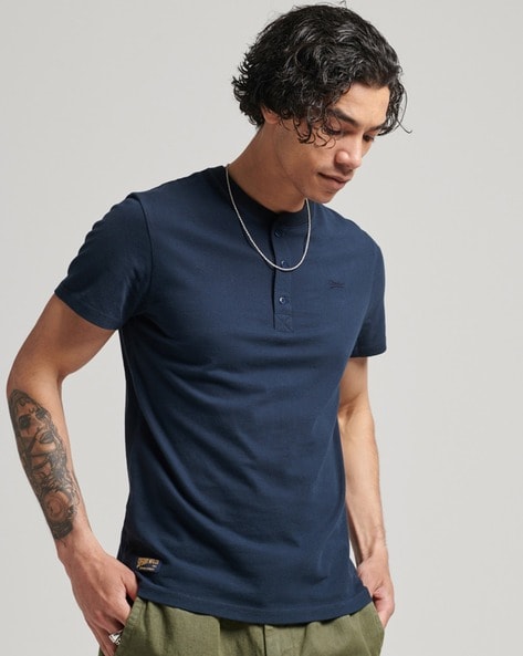 Vintage Logo T Shirt  Eclipse Navy – Superdry