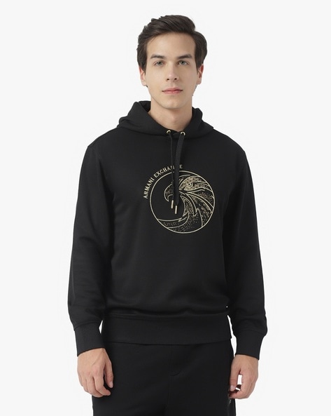 Buy Black Sweatshirt & Hoodies for Men by ARMANI EXCHANGE Online