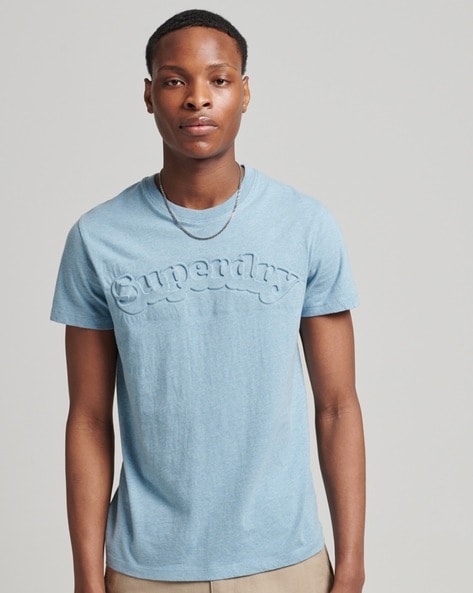 Karst Men for SUPERDRY Tshirts Grit by Black Online Buy Mega