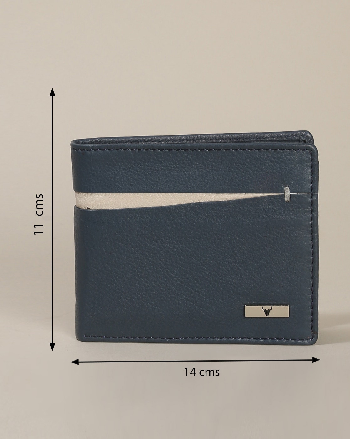 Buy Napa Hide Men Blue Wallet Online at Best Prices in India