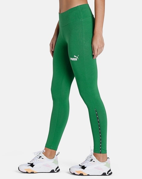 Buy Green Leggings for Women by Puma Online Ajio