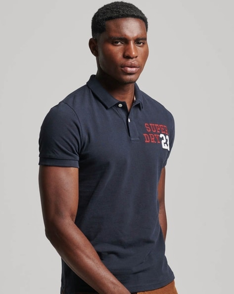Buy Eclipse Blue by SUPERDRY Tshirts Men Online for Navy