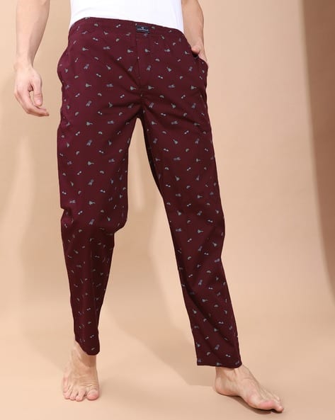 Micro Print Pyjamas with Insert Pockets