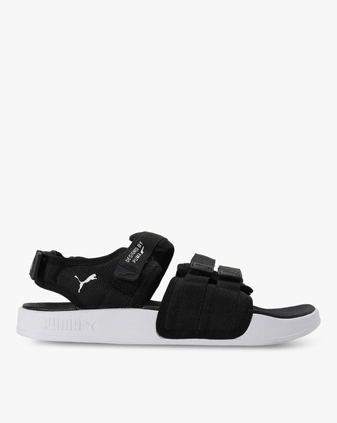 Buy Black Sandals for Men by Puma Online Ajio