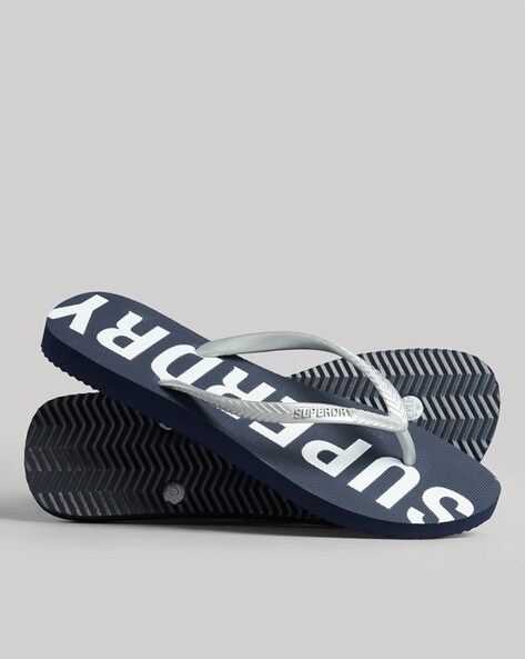 Buy Blue Flip Flop Slippers for Women by SUPERDRY Online Ajio