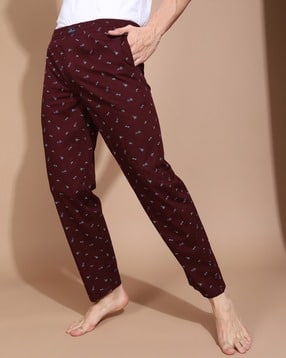 the indian garage co Micro Print Pyjamas with Insert Pockets-picture-25