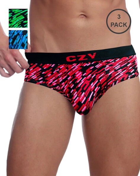 Buy Multicoloured Briefs for Men by COOLZY Online