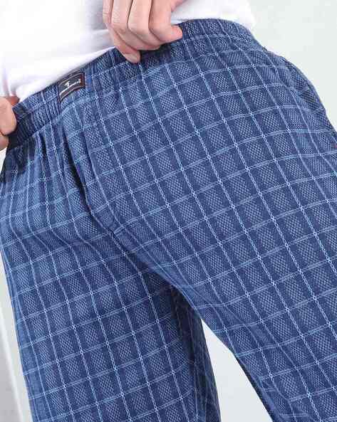 Source Mens Flannel Pyjama Trousers Check Brushed Cotton Bottoms Pants on  malibabacom