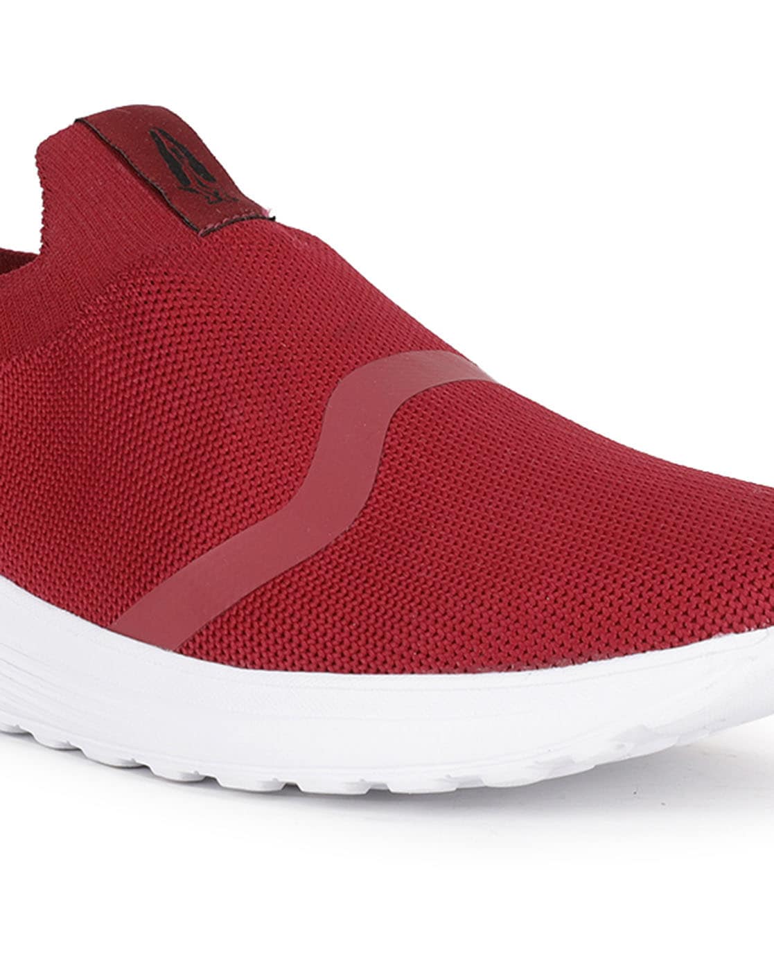 Maroon slip on on sale sneakers