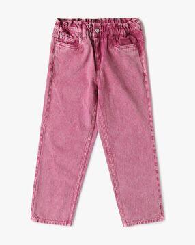 Buy Fuchsia Jeans Jeggings for Girls by PINK N BLUE Online