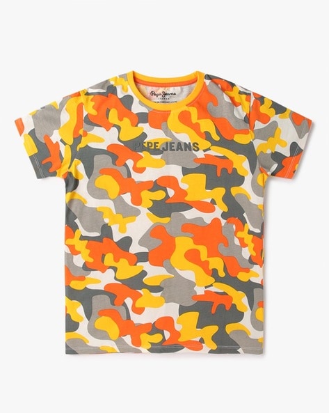 Pepe Jeans Printed Round-Neck T-Shirt