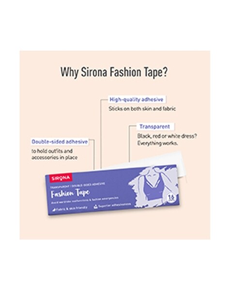 Sirona Women Fashion Tape (Double Stick Strips) Price - Buy Online