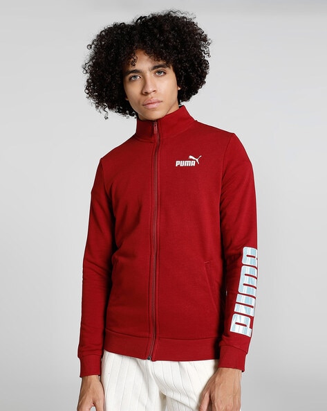 Buy Puma Graphic Bomber Men Red Jacket Online