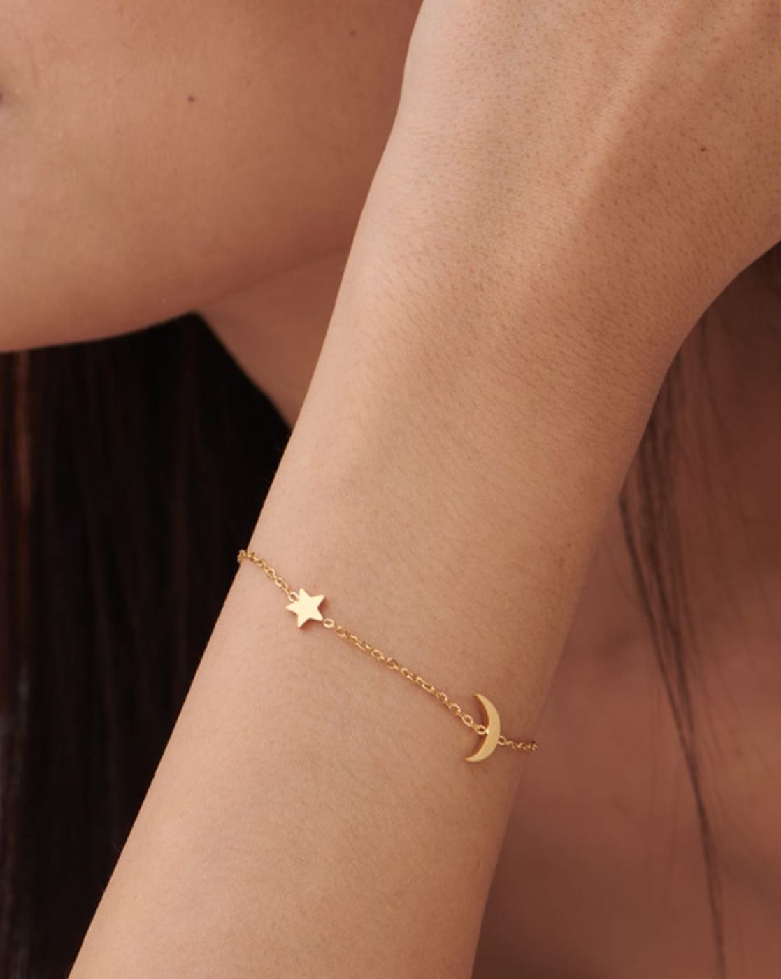Moon Star Bracelet - Avtaara Jewelcarnation | Online Jewellery Shopping  Store