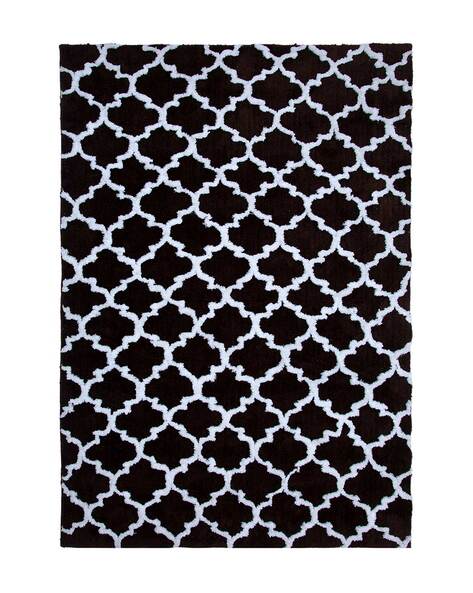 Buy Black Rugs, Carpets & Dhurries for Home & Kitchen by AAZEEM Online