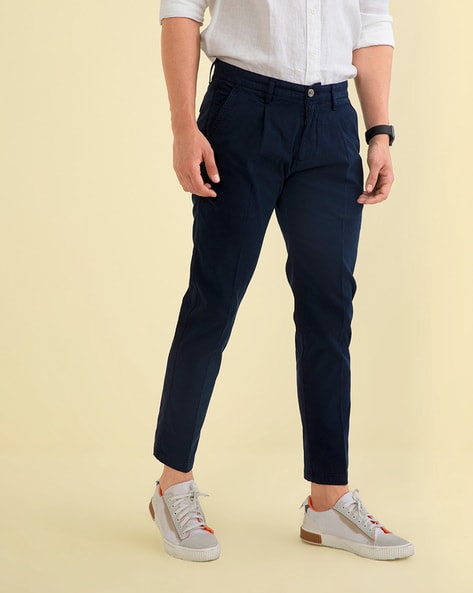 Buy Black Trousers & Pants for Men by SNITCH Online