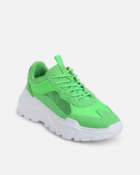 Aldo lime store green sneakers