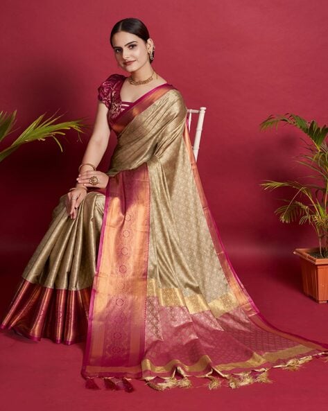 Buy Beige Color Sarees Collection Online UK - Fabanza.co.uk