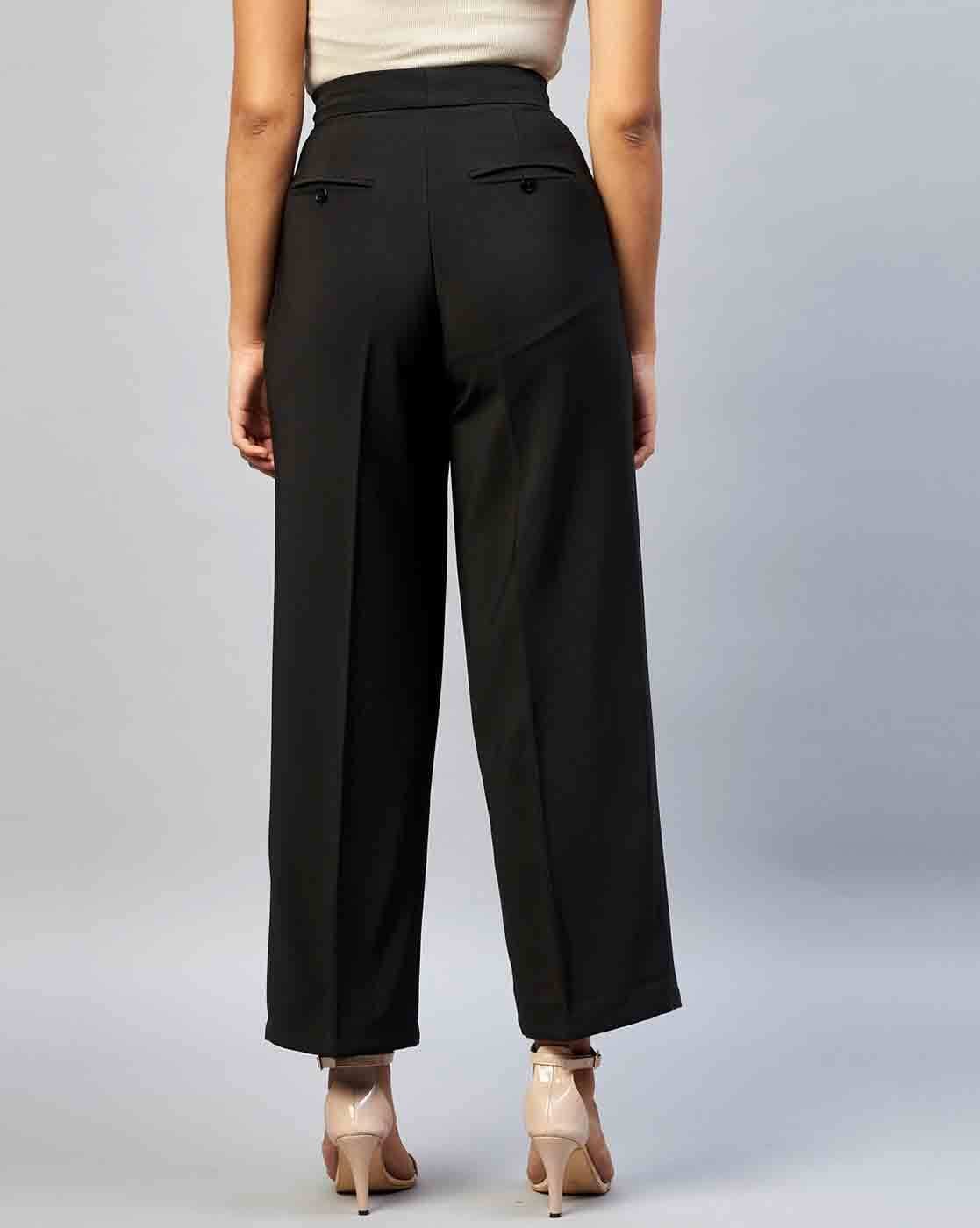 Stretch thin black pants pencil pants high waist black leggings women |  Shopee Philippines