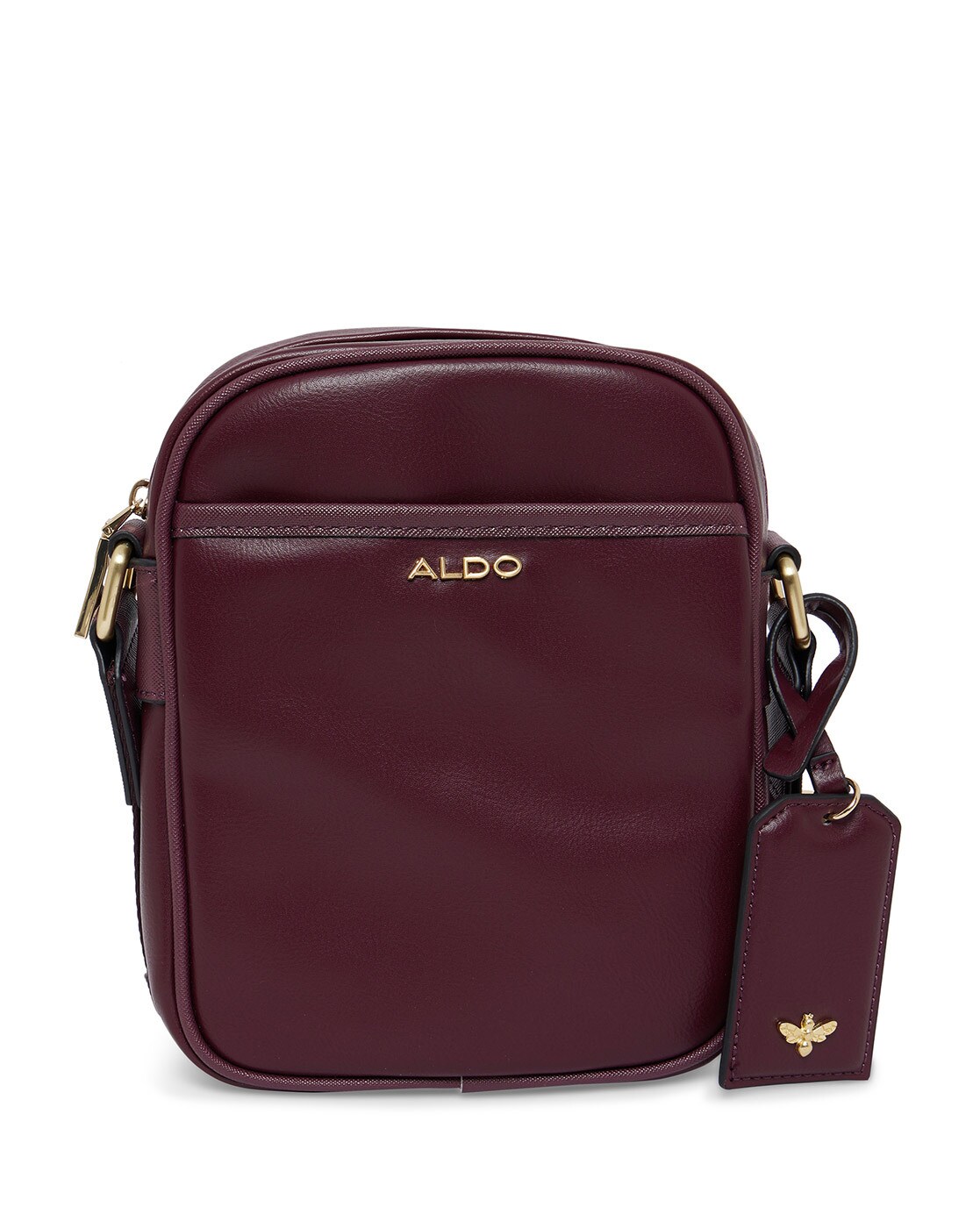 Burgundy aldo online bag