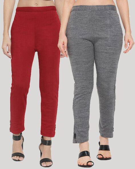 Clora Creation Pack of 2 Straight Fit Pants