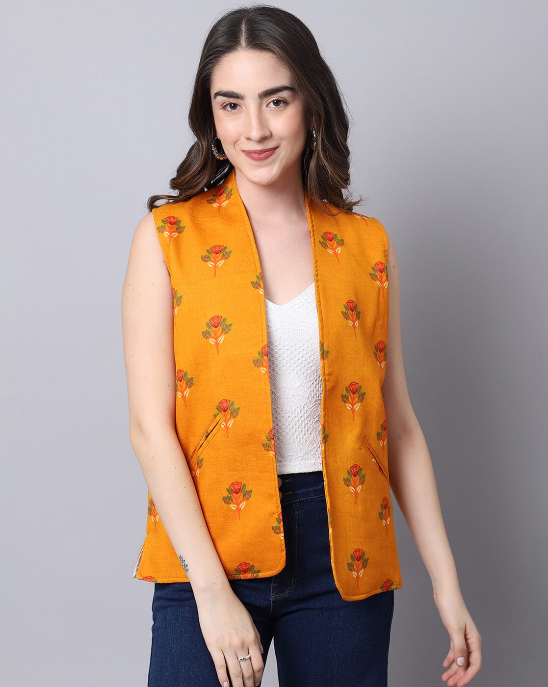 Yellow clearance waistcoat womens