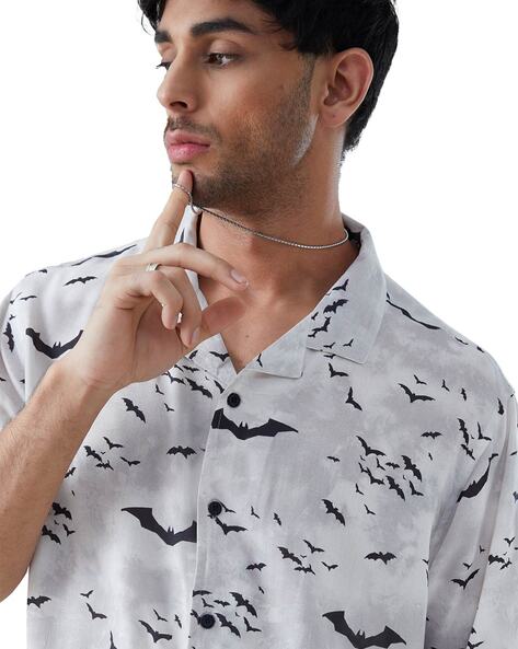 batman button down shirt