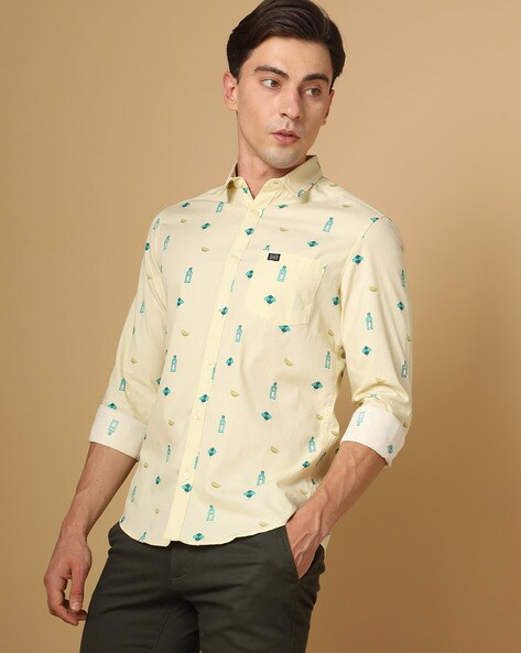 Buy Blue Shirts for Men by Indie Picks Online