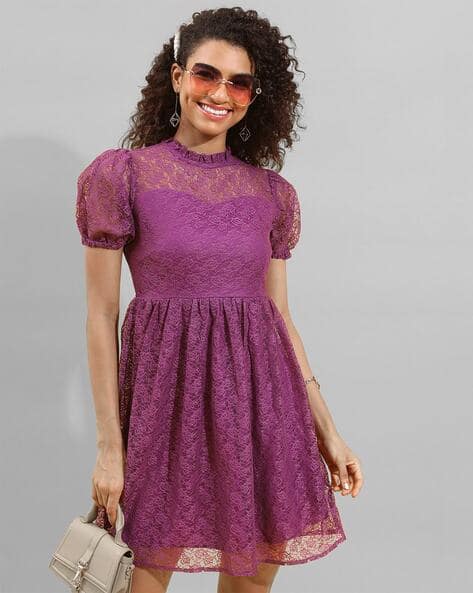 Buy Purple Dresses for Women by Ketch Online
