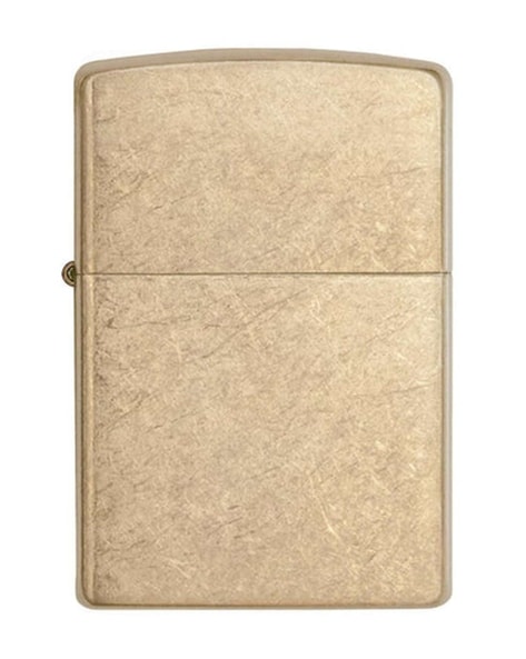 Metal Zippo Classic Antique Brass Windproof Pocket Lighter at Rs