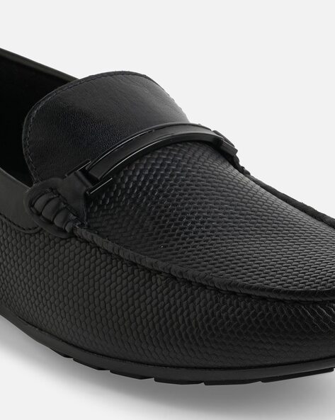 Aldo black slip on sale ons