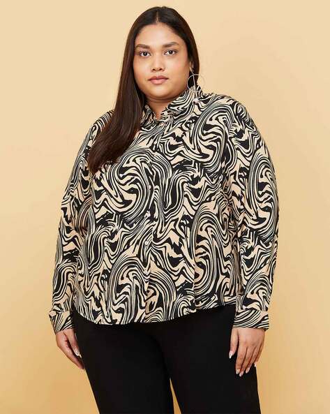 Plus size hot sale shirts online