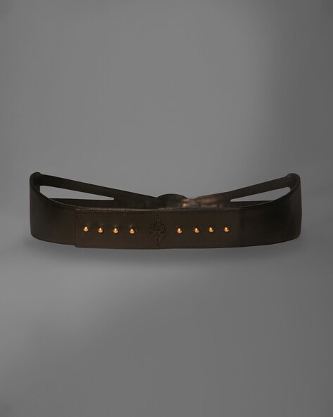 Buy S&N by Shantanu and Nikhil Black Cross Belt