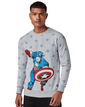 【Ameri】ONE THOUSAND AND ONE NIGHT SWEAT Shop True Religion Men Solid Full Sleeves Hooded Sweatshirt