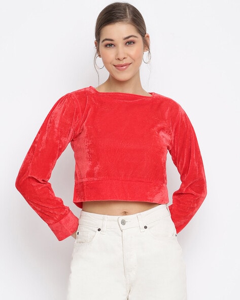 Buy Red Tops for Women by Mayra Online