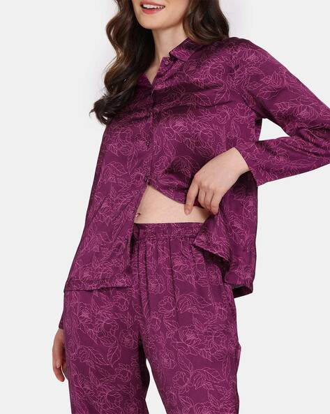 Buy Purple Night&LoungeWearSets for Women by Zivame Online