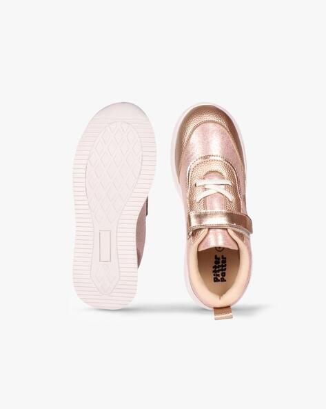 Girls Low-Top Shoes with Velcro Fastening