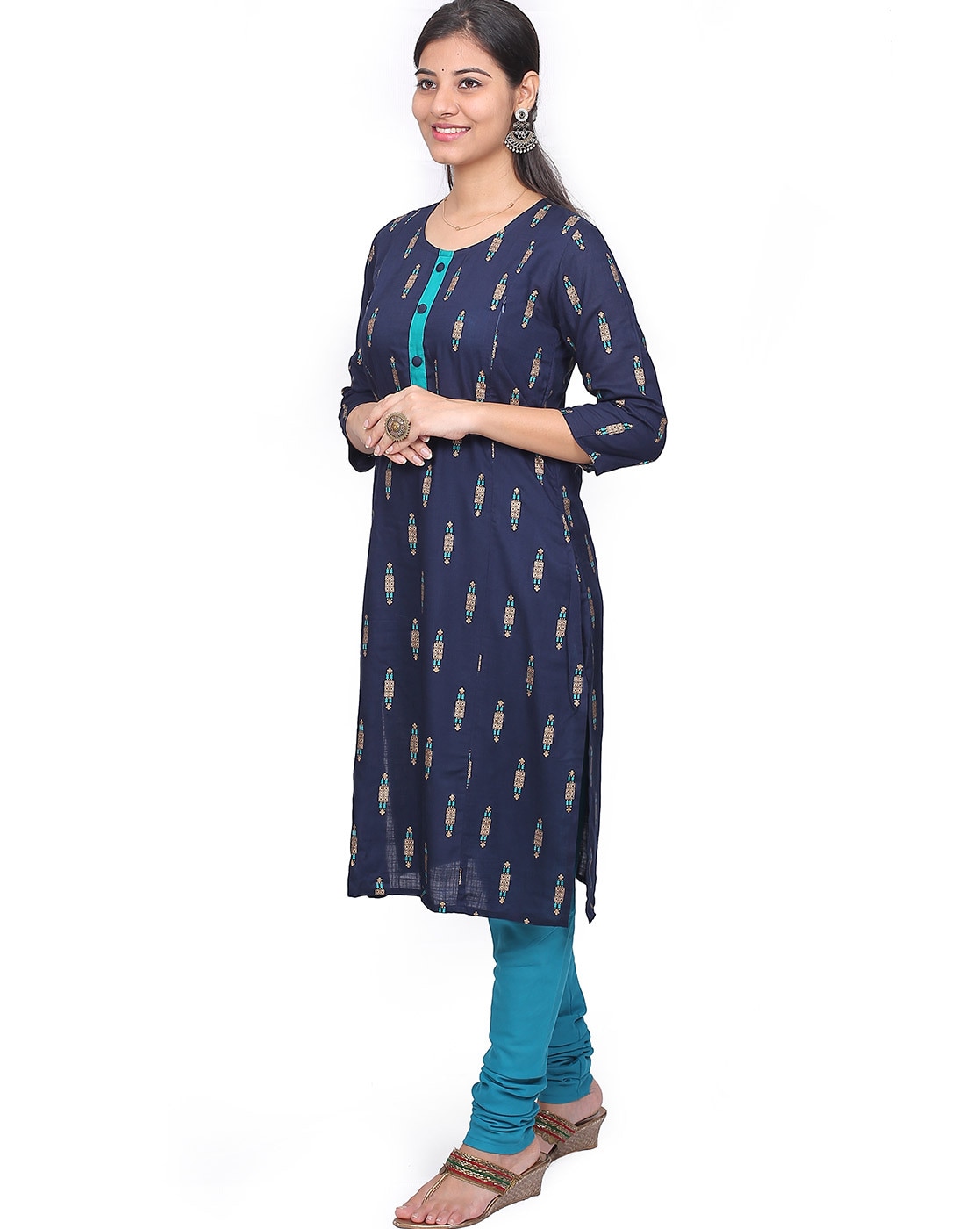 Front zip shop kurtis online shopping