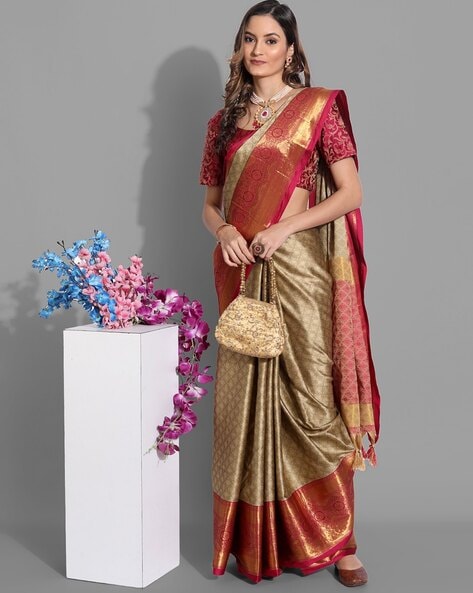 Net Pink Bollywood Party Wear Sarees at Rs 500/piece in Surat
