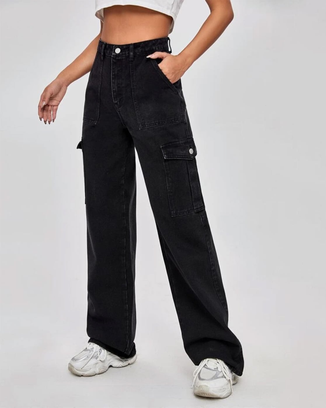 Buy Black Jeans & Jeggings for Women by Zizvo Online