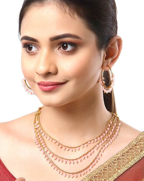 Buy Starry Edition Earrings and Necklace Set Online in India | Zariin