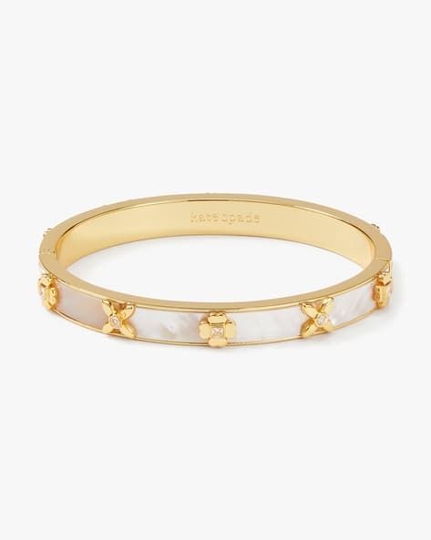 Heritage Bloom Hinged Bangle