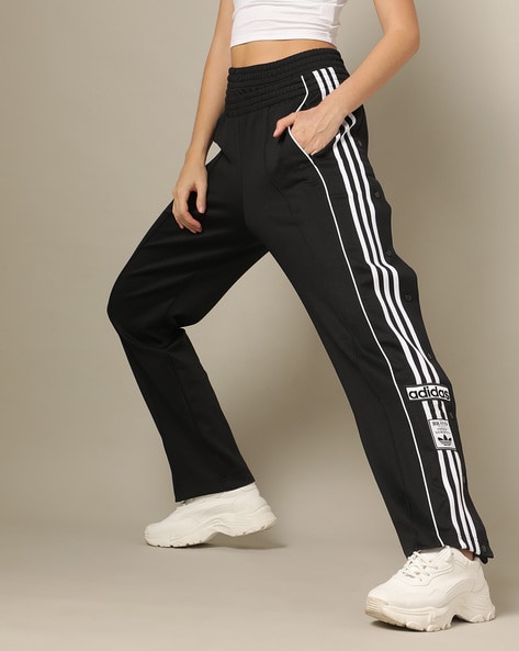 adidas Originals Women Track Pants in Velvet with Embossed Monogram and  Gold Stripes XLarge  Amazonin Clothing  Accessories