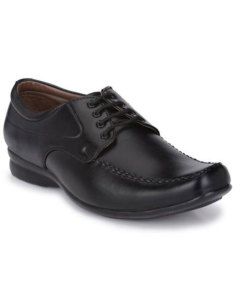 JOHN KARSUN Panelled Lace-Up Formal Shoes