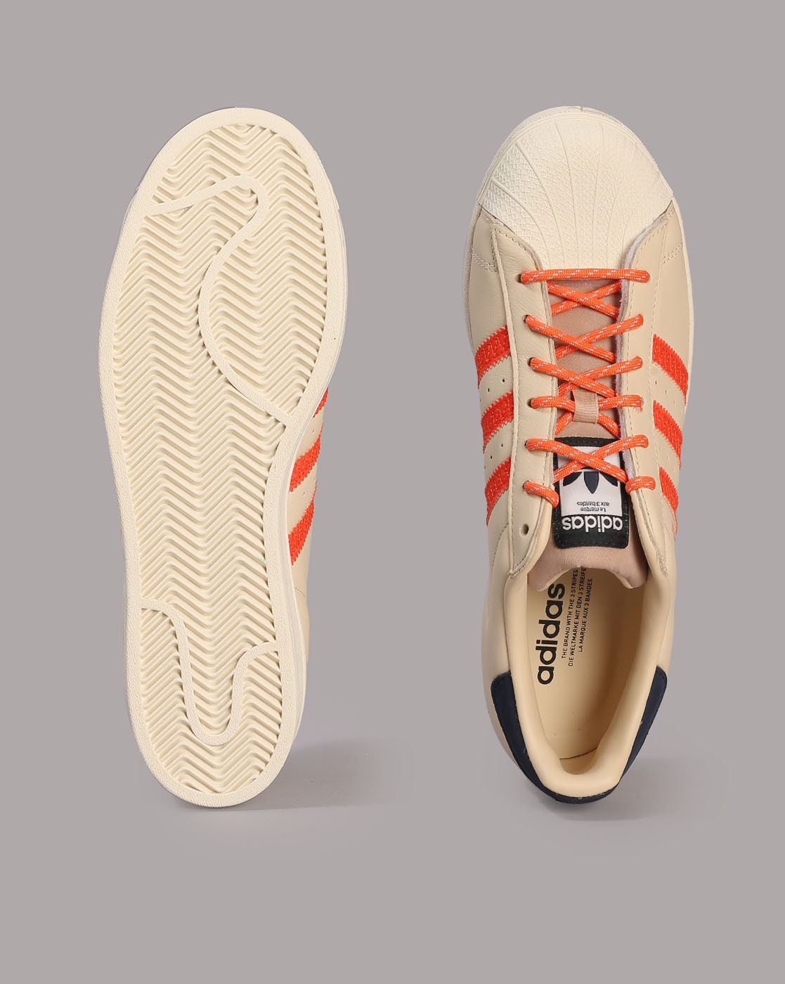 Skor adidas Superstar Shoes GY0027 Beige