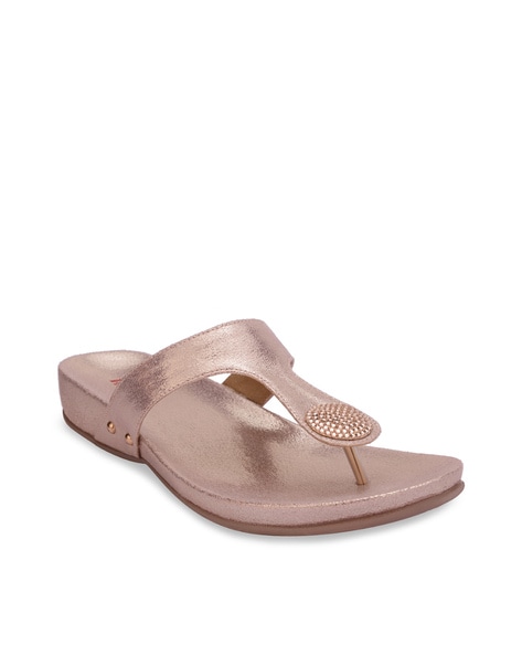 Buy Mochi Women Rose-Gold Wedding Sandals Online | SKU: 35-4849-52-36 –  Mochi Shoes