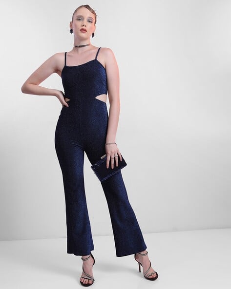 Buy Blue Black Jumpsuits &Playsuits for Women by Ketch Online