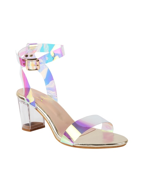 JiaLuoWei Platform High Heel Peep Toe Pole Dancing Lace Up Ankle Snake  Holographic Boots - White in Sexy Boots - $121.99