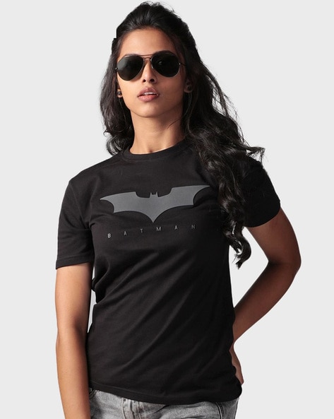 Batman Printed Crew Neck T shirt