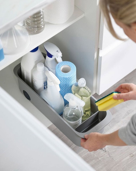 EasyStore™ Bathroom Storage Caddy - Light Gray